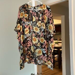 Sunflower kimono